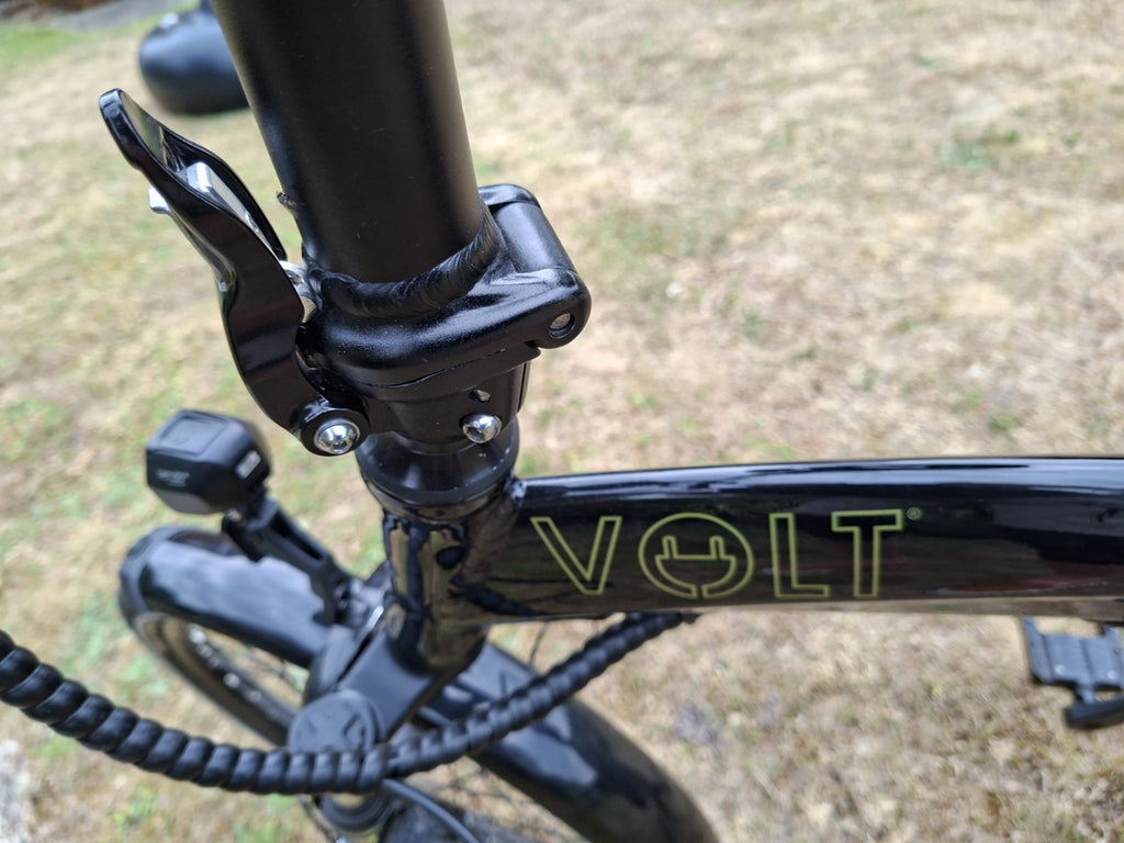 Volt metro ~ Black Folding Bike ~ plus extras! only done 470 miles! (EN15194)