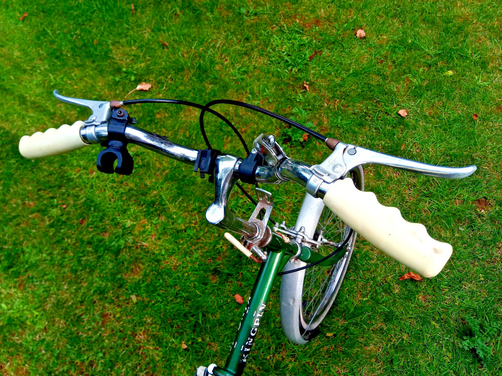 VINTAGE 1970s GREEN DAWES KINGPIN FOLDING BIKE BICYCLE STURMEY ARCHER 3 SPEED