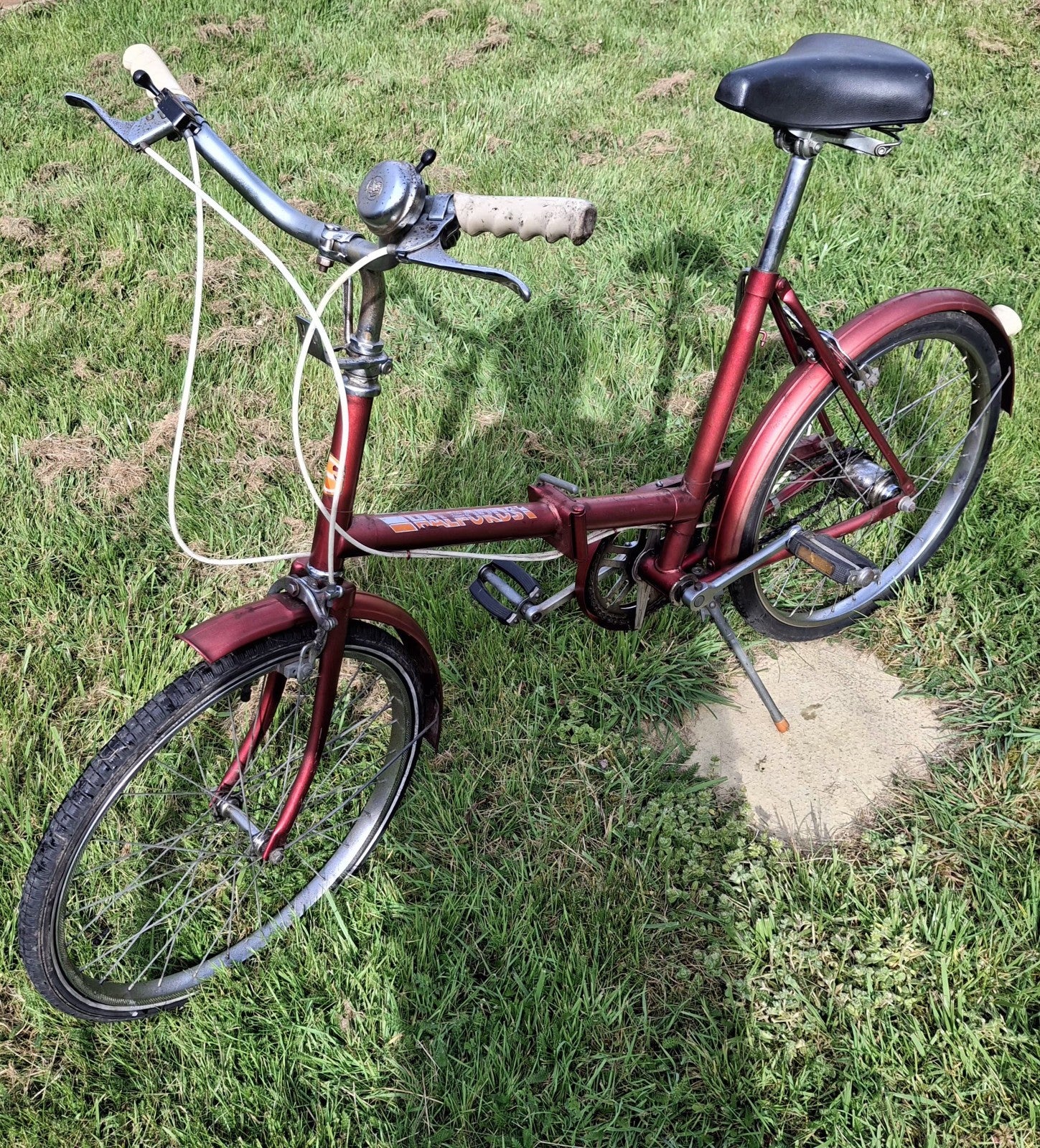 Halfords 80’s Free Wheeler Folding Bike Vintage, collectable, stylish Bicycle