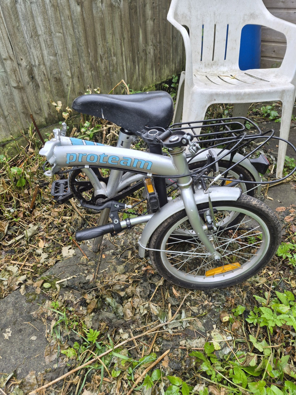 Raleigh Evo 2 Folding Bike 7-Speed Shimano Gears Grey Good Condition, in Exeter