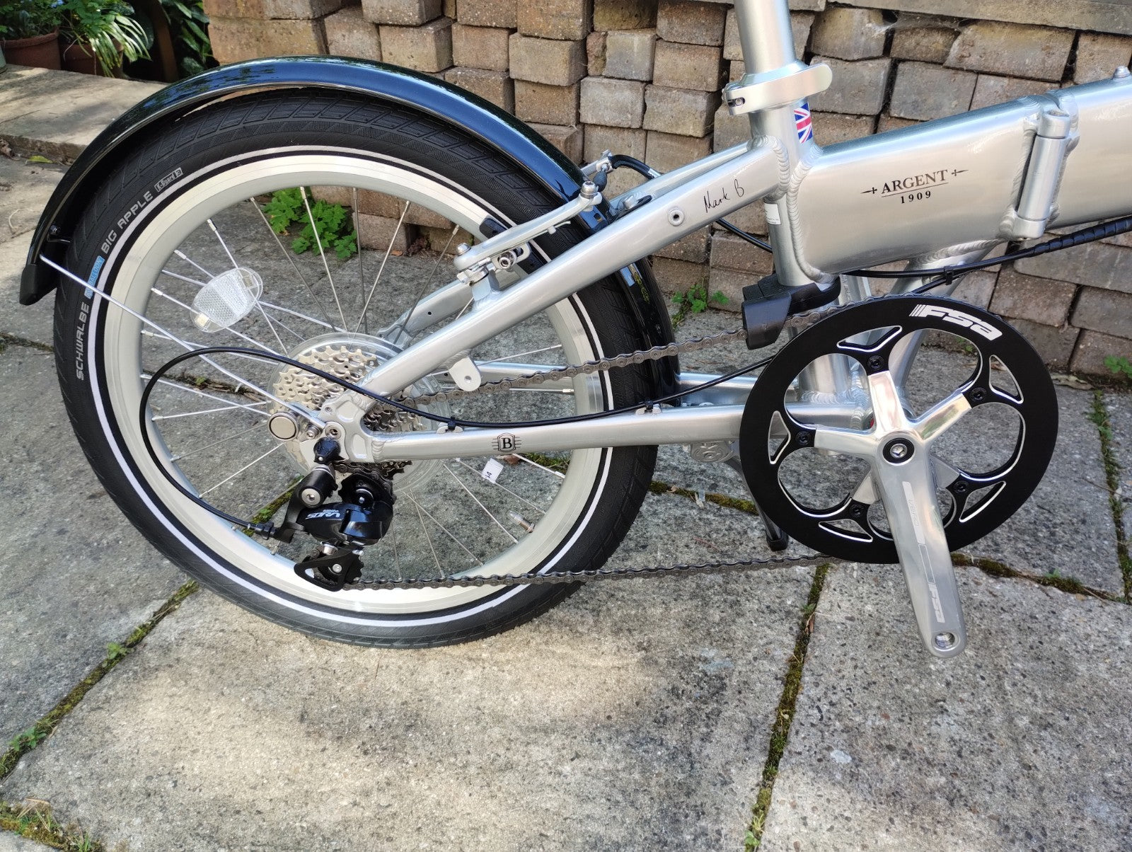 Bickerton Argent 1909 Folding Bike Aluminium