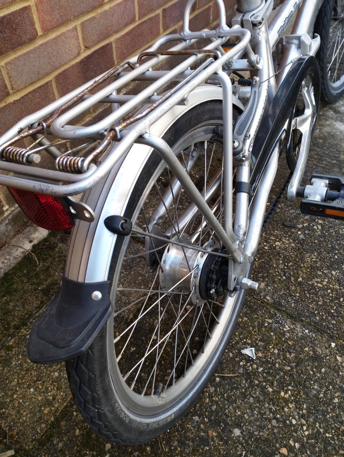 Dahon Helios XL Rare Aluminium Frame, Folding bicycle. Shimano Nexus 7 speed hub