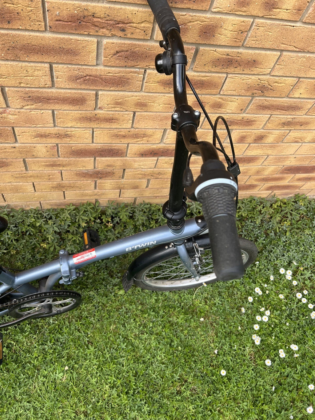 BTWIN Folding Bike 120 Blue/Grey RRP £280 Happy to Ship