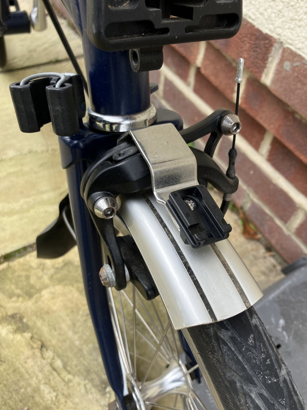 Brompton H6R 2017 - six gears with rack & pump