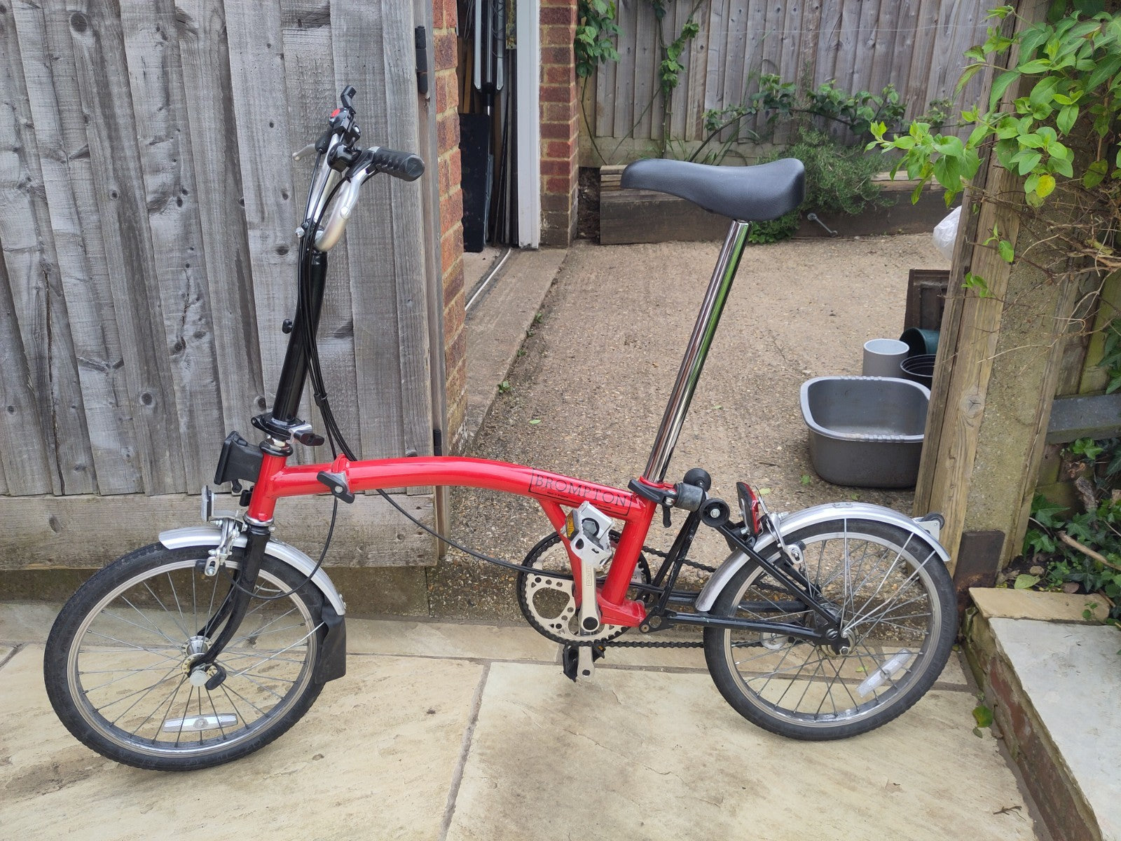 Brompton  5 speed  Sturmey Archer’s Sprinter hub Vintage Folding Bike