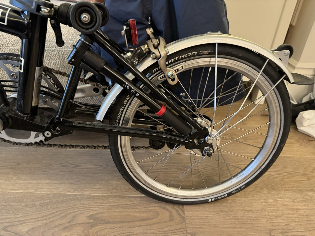 Brompton 6 Speed C-line Folding Bike Black