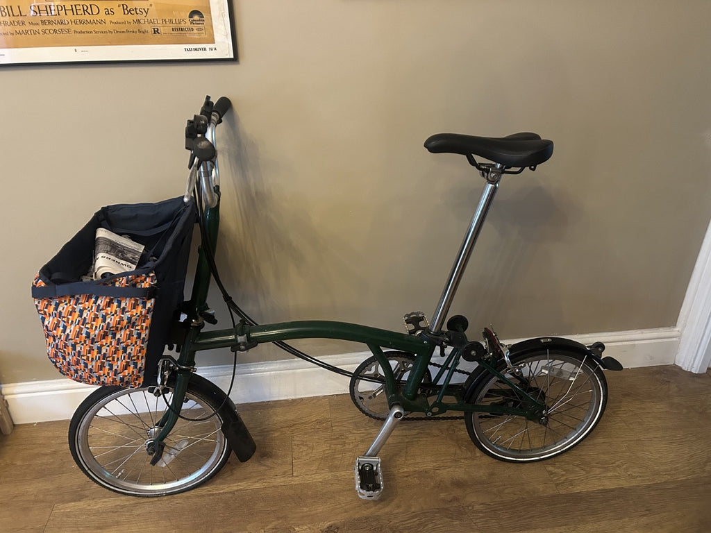 Brompton Folding Bike M6L Racing Green 6 Speed