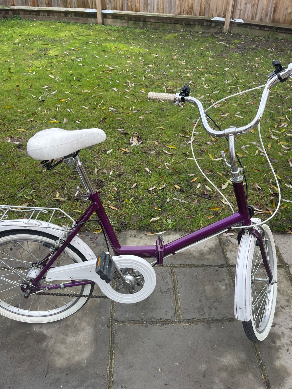 Vintage retro Raleigh Compact folding bike 3 speed Stowaway Shopper fo ...