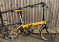 Dahon Speed Pro -7 Speed Folding Bike In Yellow