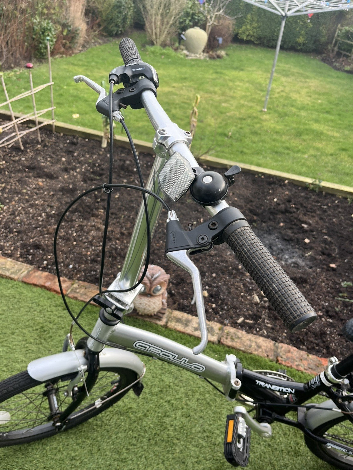 Apollo Transition folding bike / bicycle / camping / lightweight / Blackpool