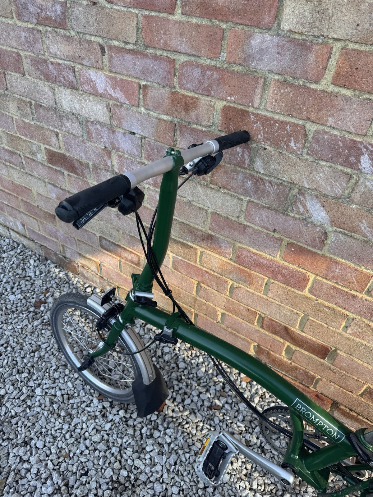 Brompton S6L 6-speed folding bike, 2018, racing green