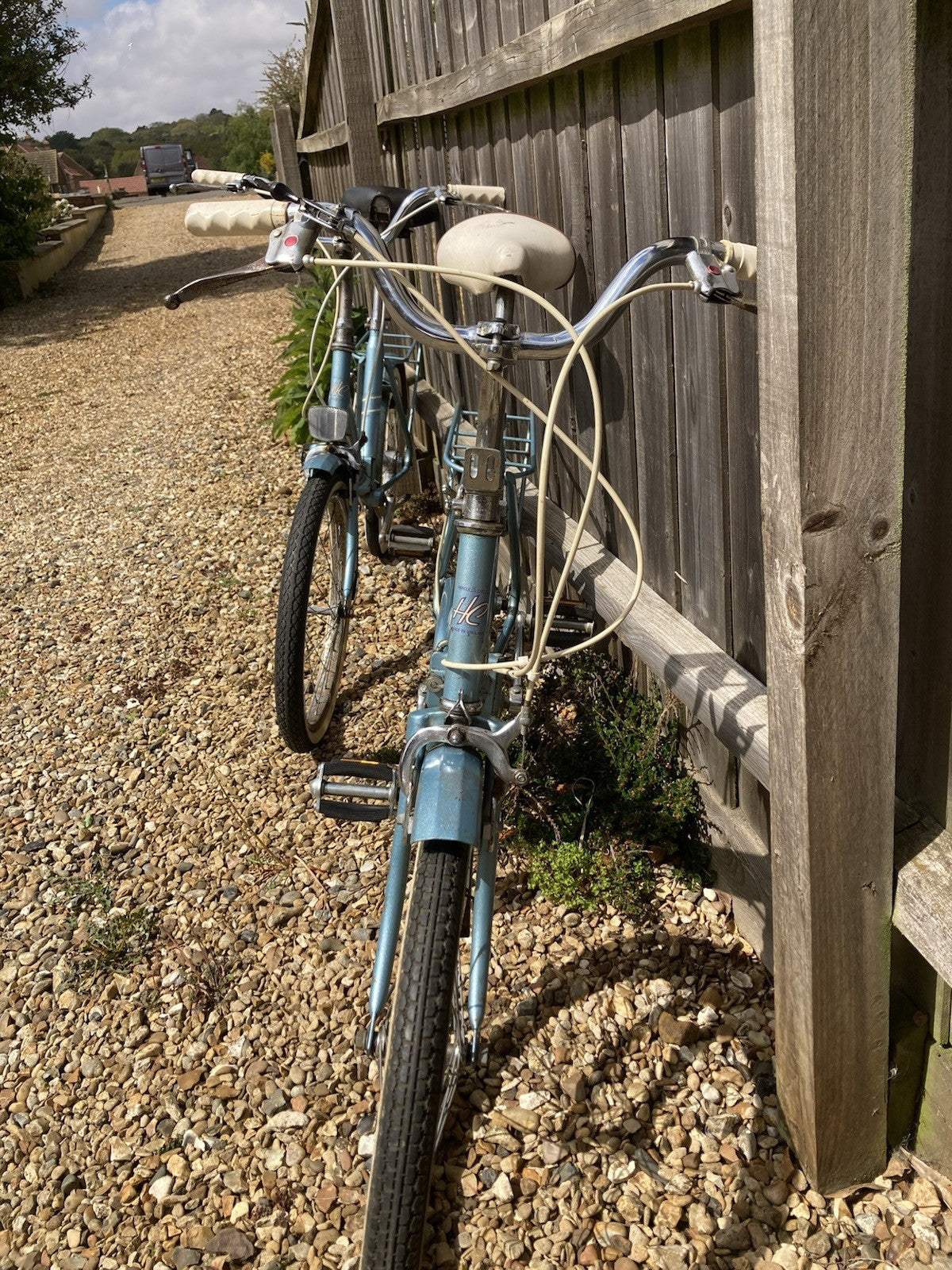 Raleigh Hercules Compact Folding Bike Vintage Stowaway Shopper, Fold-Up, Retro