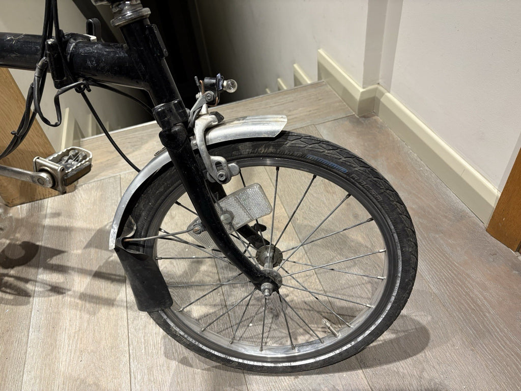 Brompton Folding Bike 3-Speed, Black