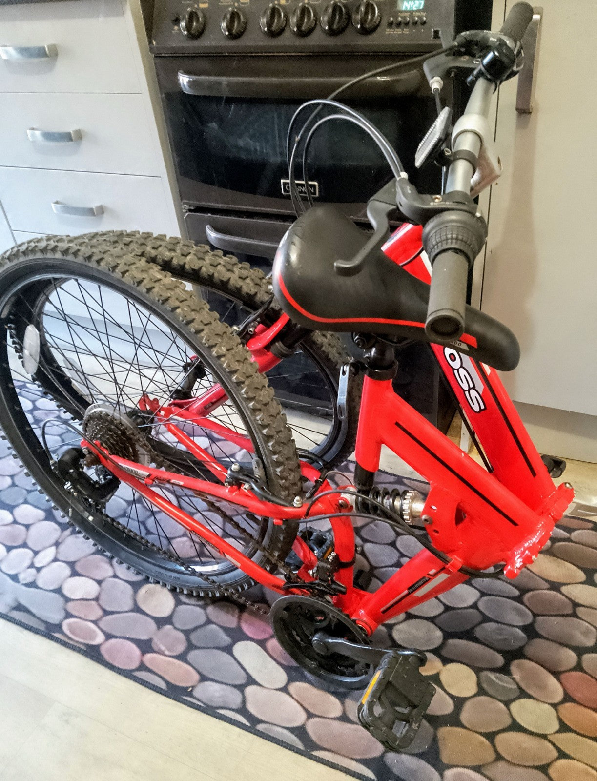 Cross Folding Bike Compact Easy Storage 18 Speed Shimano Gears