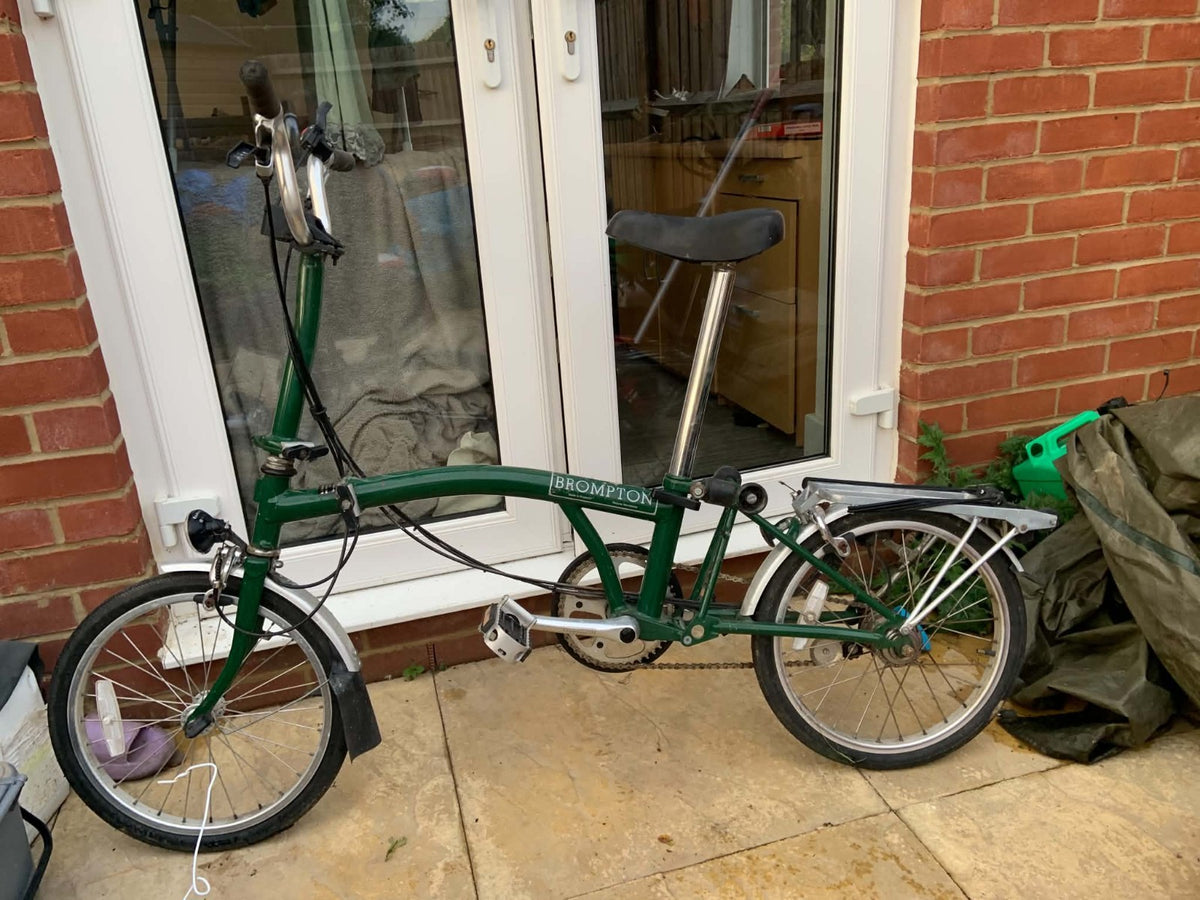 Brompton folding bike