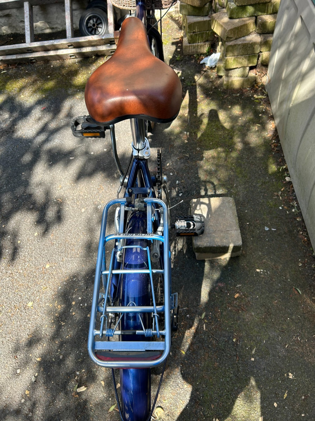 Viking Boulevard 20" Folding Bike - Blue