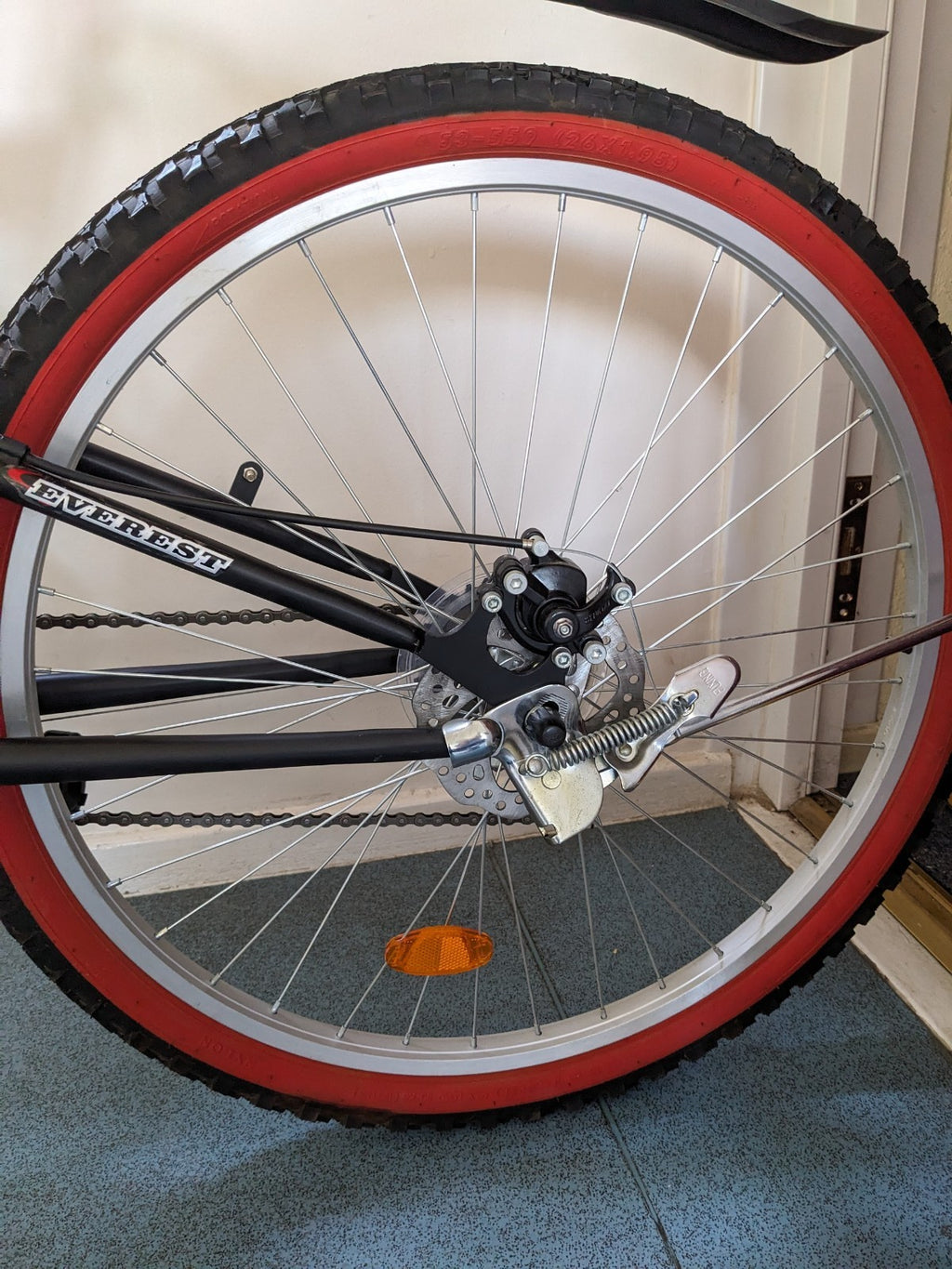 Brand new men's Everest Shimano, folding mountain bike bike