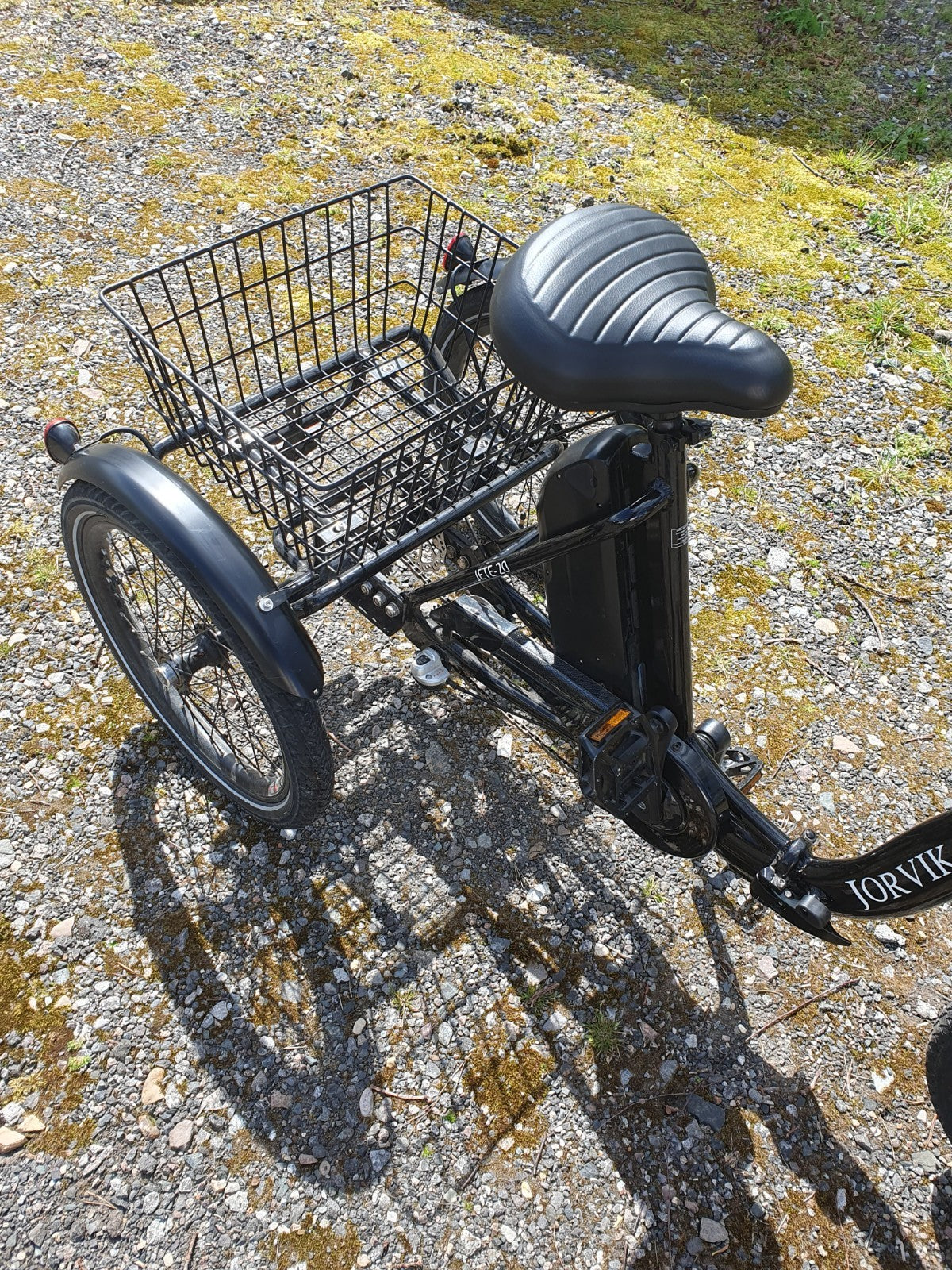 Jorvik Elite Jet E-20 Folding Trike with 20-inch Wheels