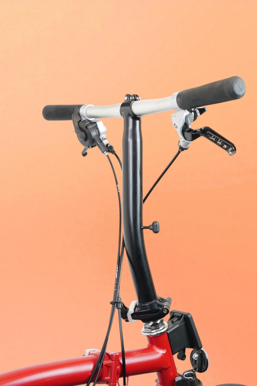 Brompton S2E (C Line) - Red & Black