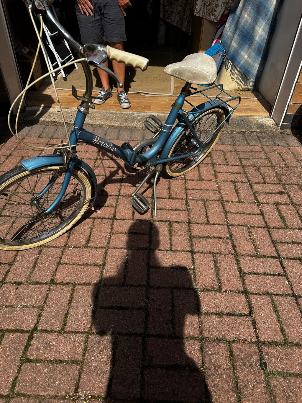 Raleigh Compact Vintage Folding Bike 1970s Retro light blue Original ...