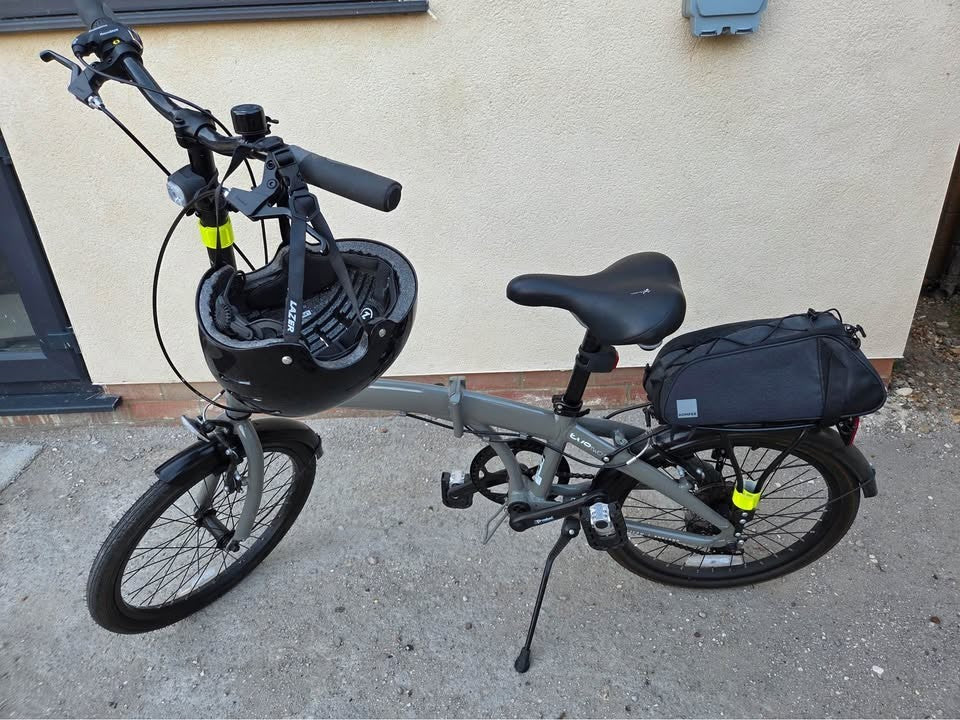 Raleigh Evo Two Folding Bike - Grey