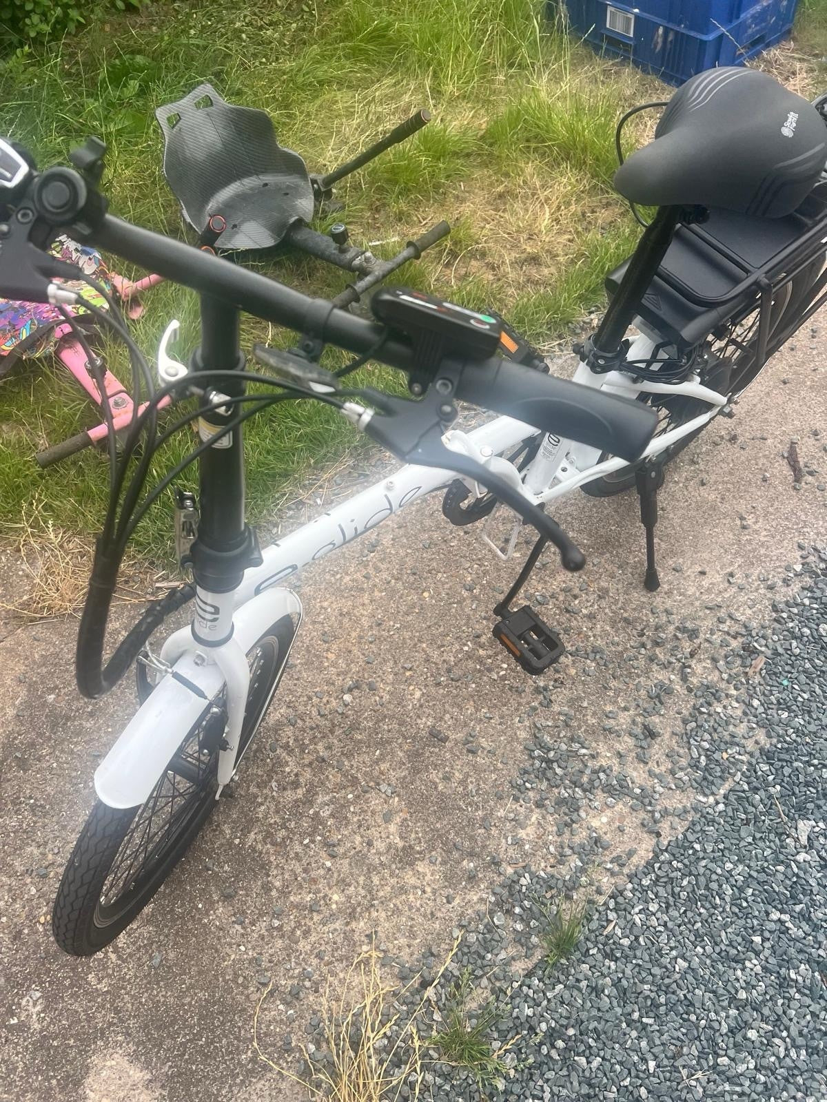 folding e bike 20 inch wheels with charger