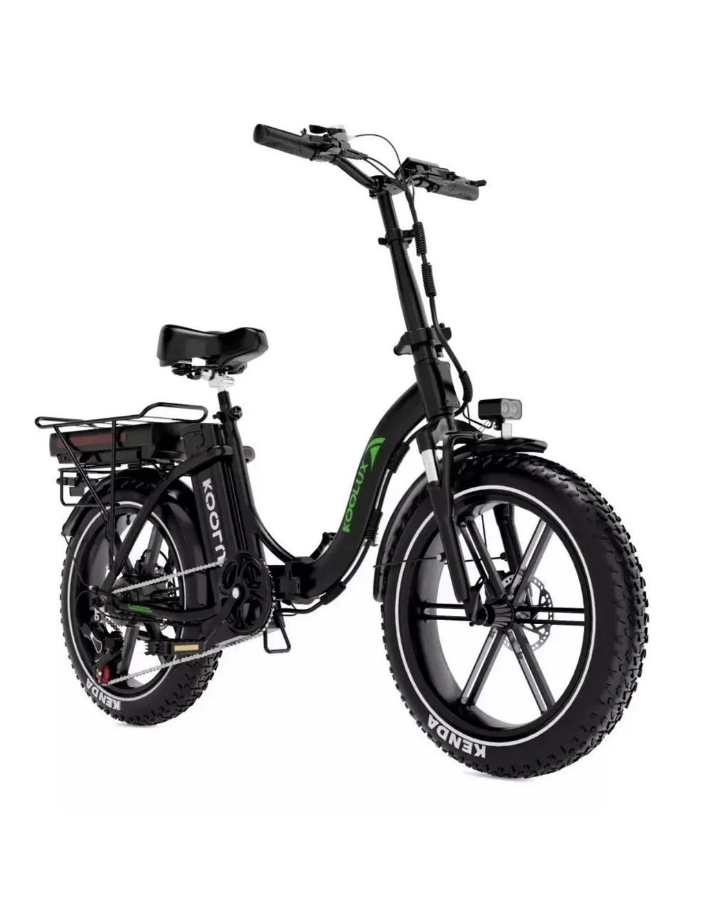 Koolux BK6 S Pro 20”Bike 48v13*10.Ah Rear Rack Folding Delivery Bike Hydraulic