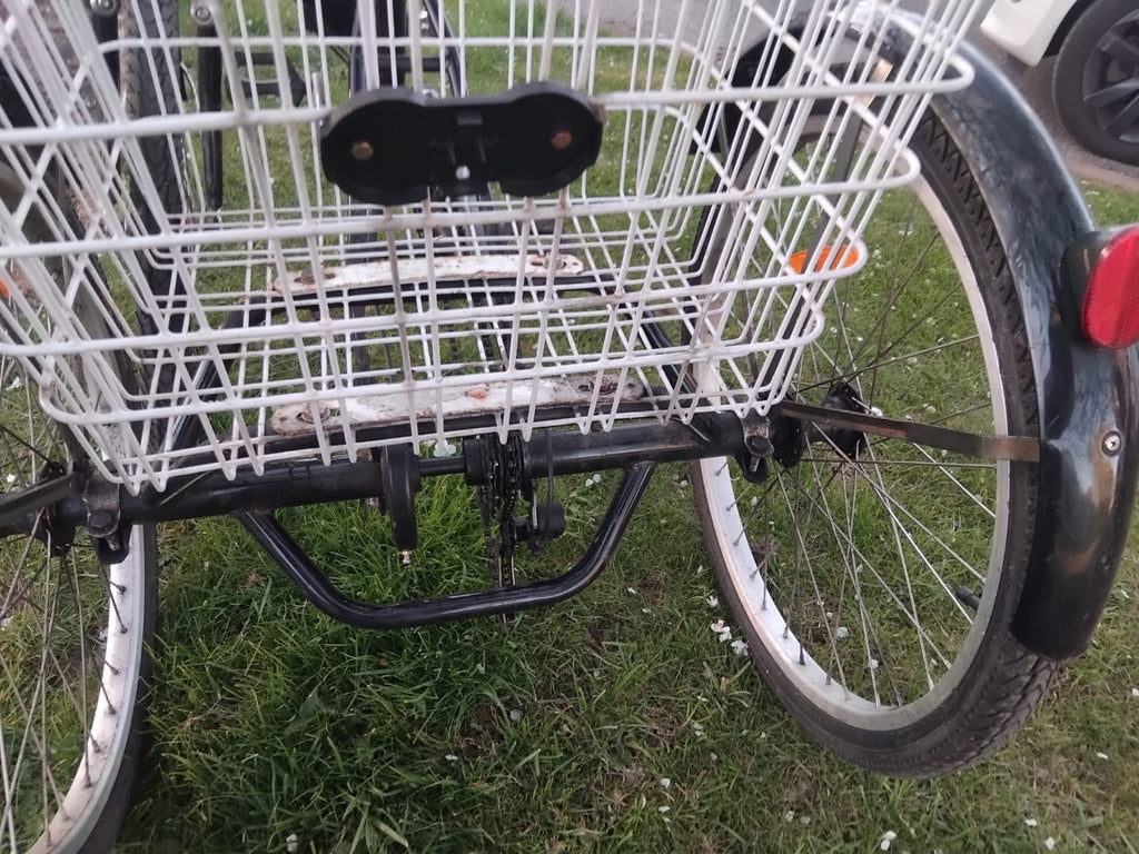 Tricycle Adult with Basket Folds for Storage Or Transport