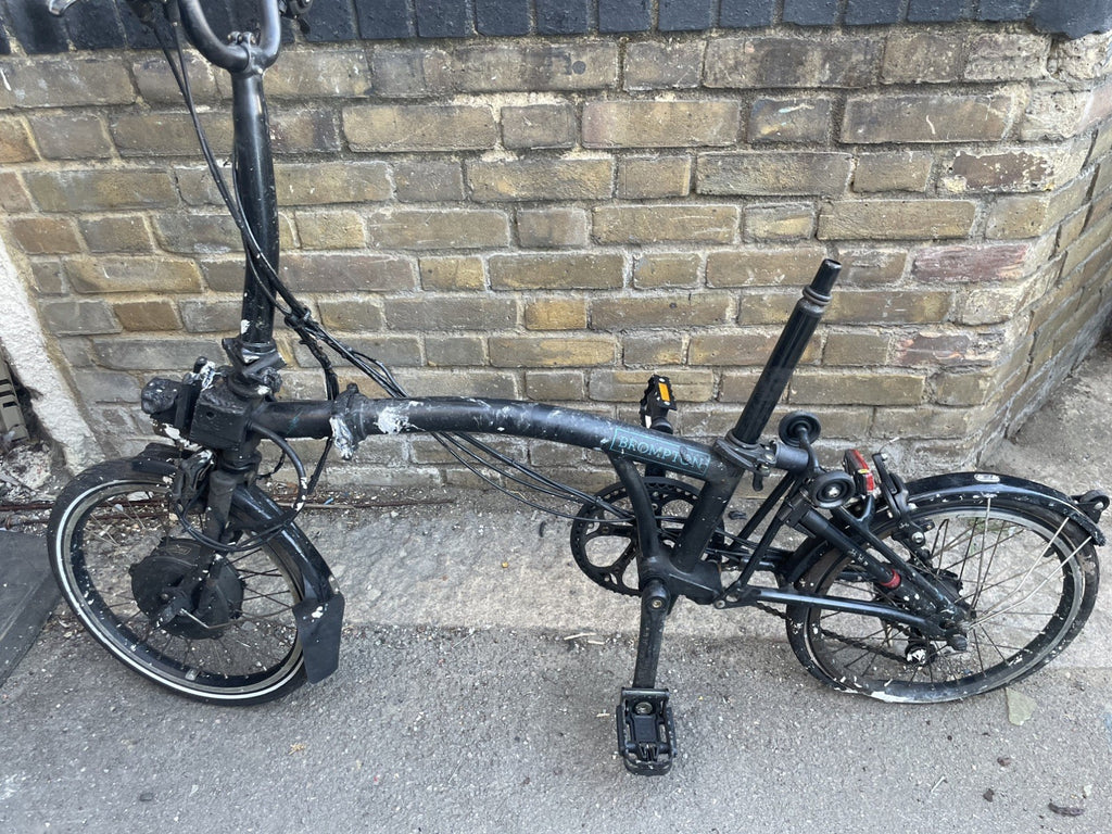 2021 Brompton Folding Bike Battery Fire Spares Repairs