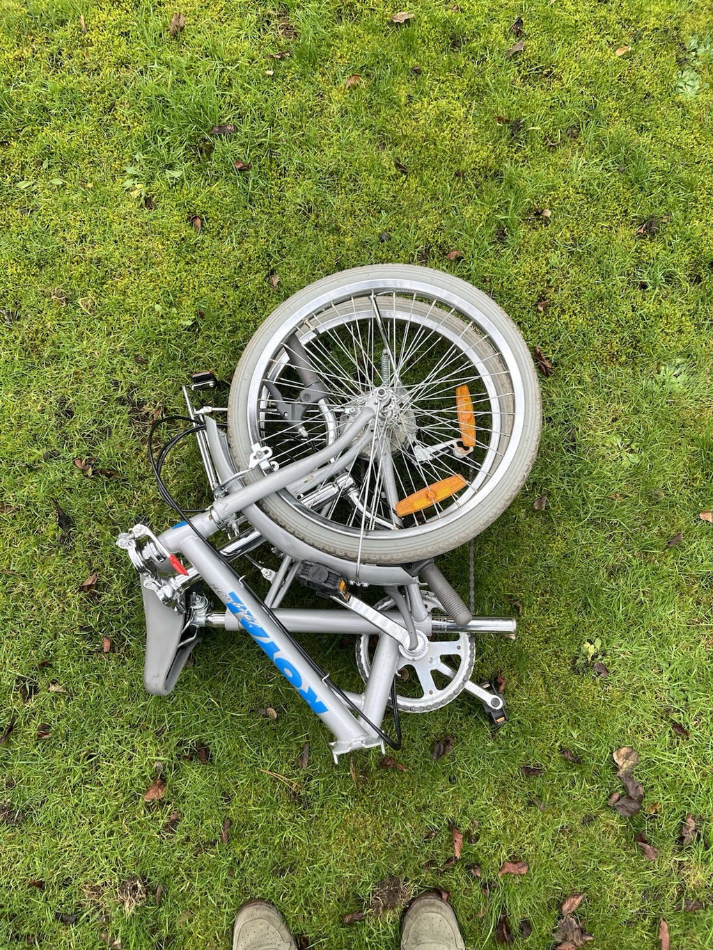 Royal Bugatti Vintage Folding Bike - with Custom Bags Excellent Condition
