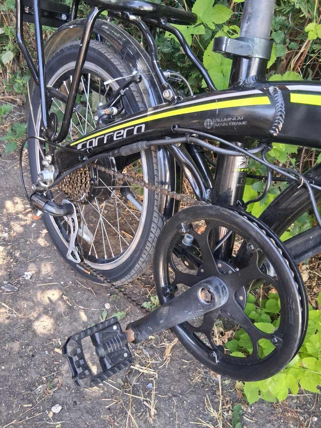 Carrera Crosscity E Folding Bike