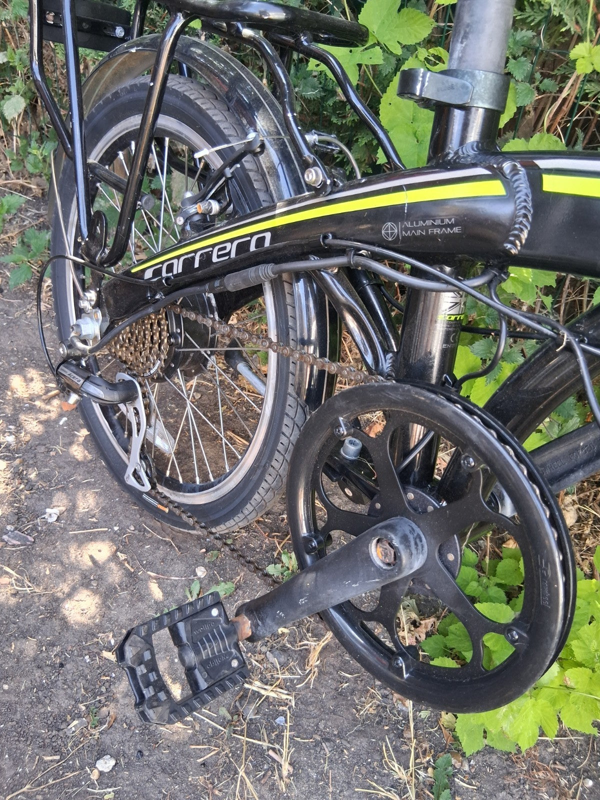Carrera Crosscity E Folding Bike