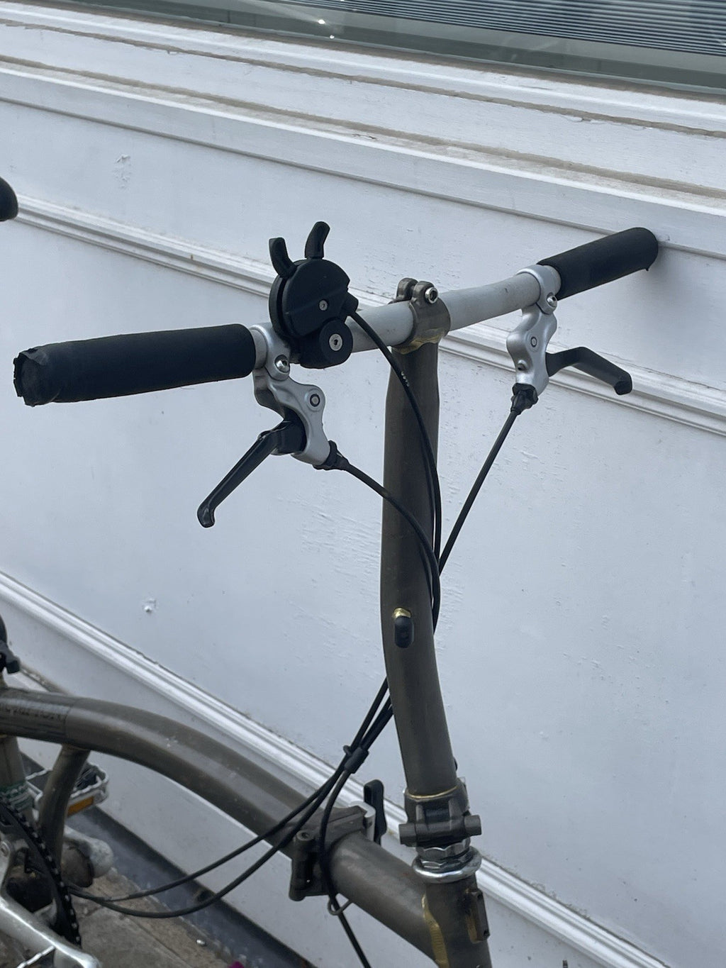 Brompton S3R 3-Speed Folding Bike - Raw Lacquer