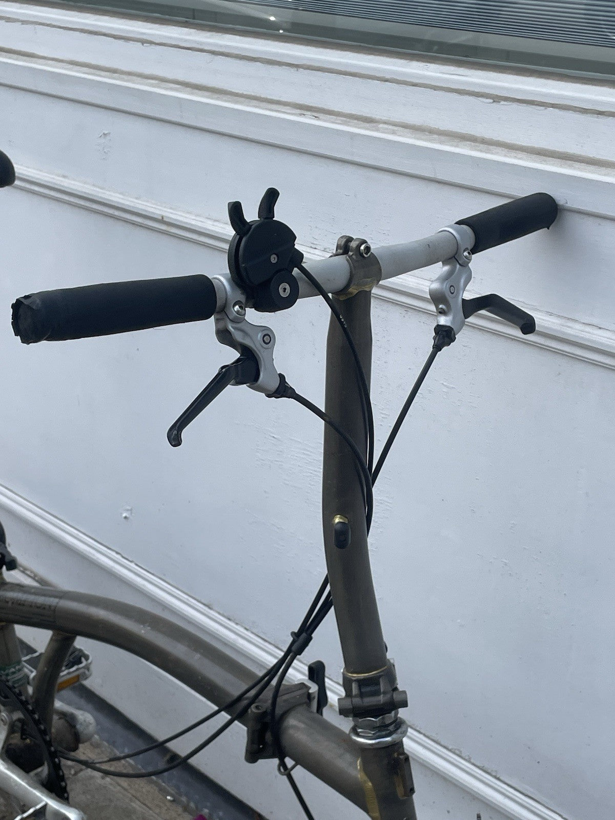 Brompton S3R 3-Speed Folding Bike - Raw Lacquer