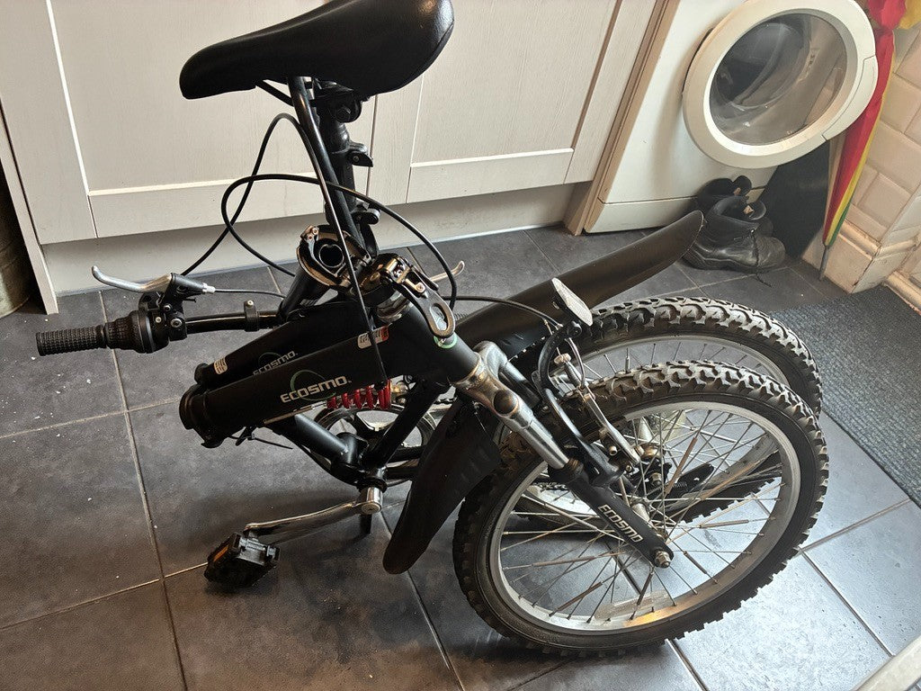 Folding Bicycle For Adult - Excellent Condition With D-Lock