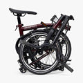 M12l Plum Red P Line V2 Brompton Folding Bike