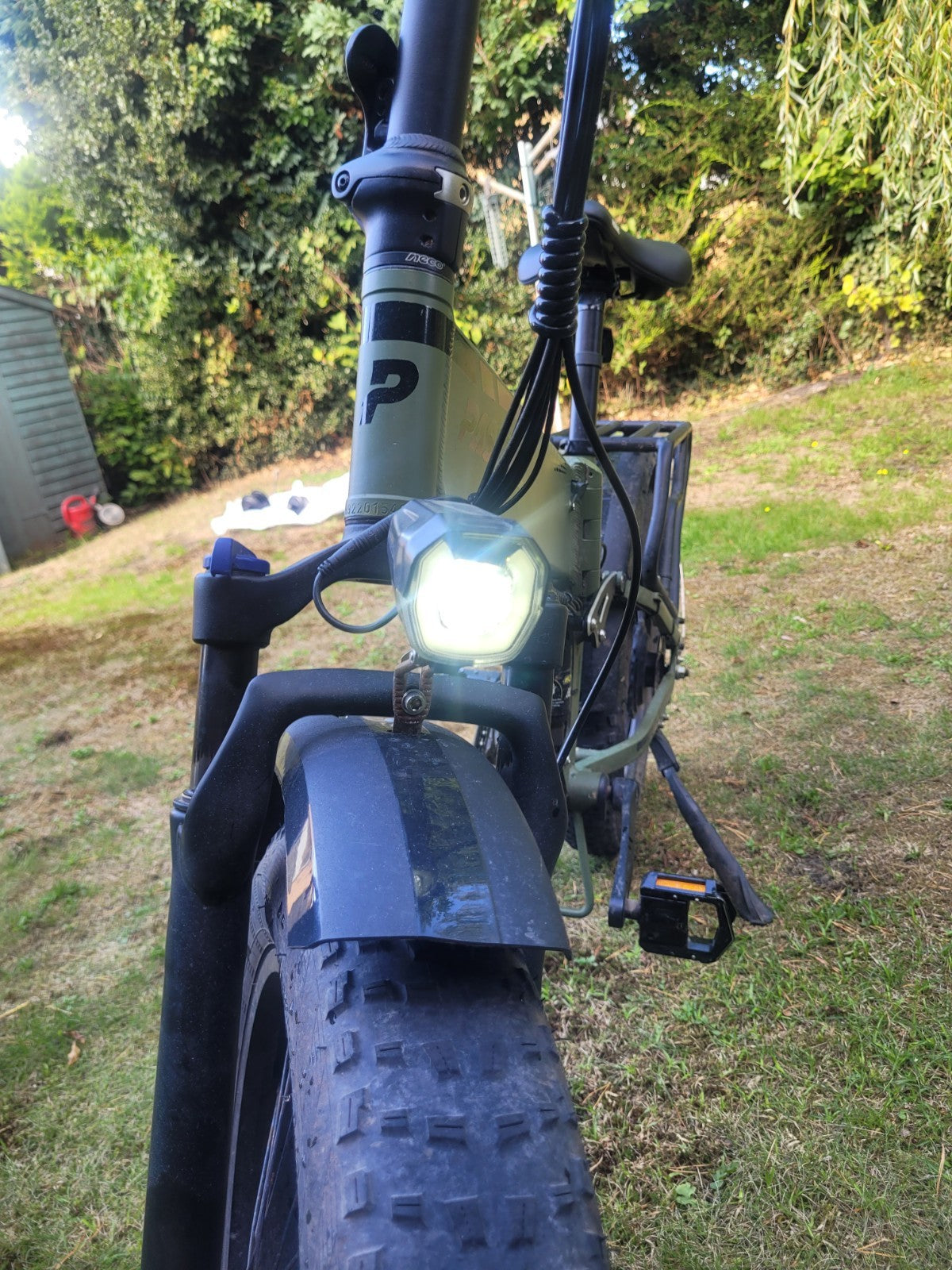 Paselec PX6 Folding Bike - Suspension, Charger, x2 Keys, Spare Motors