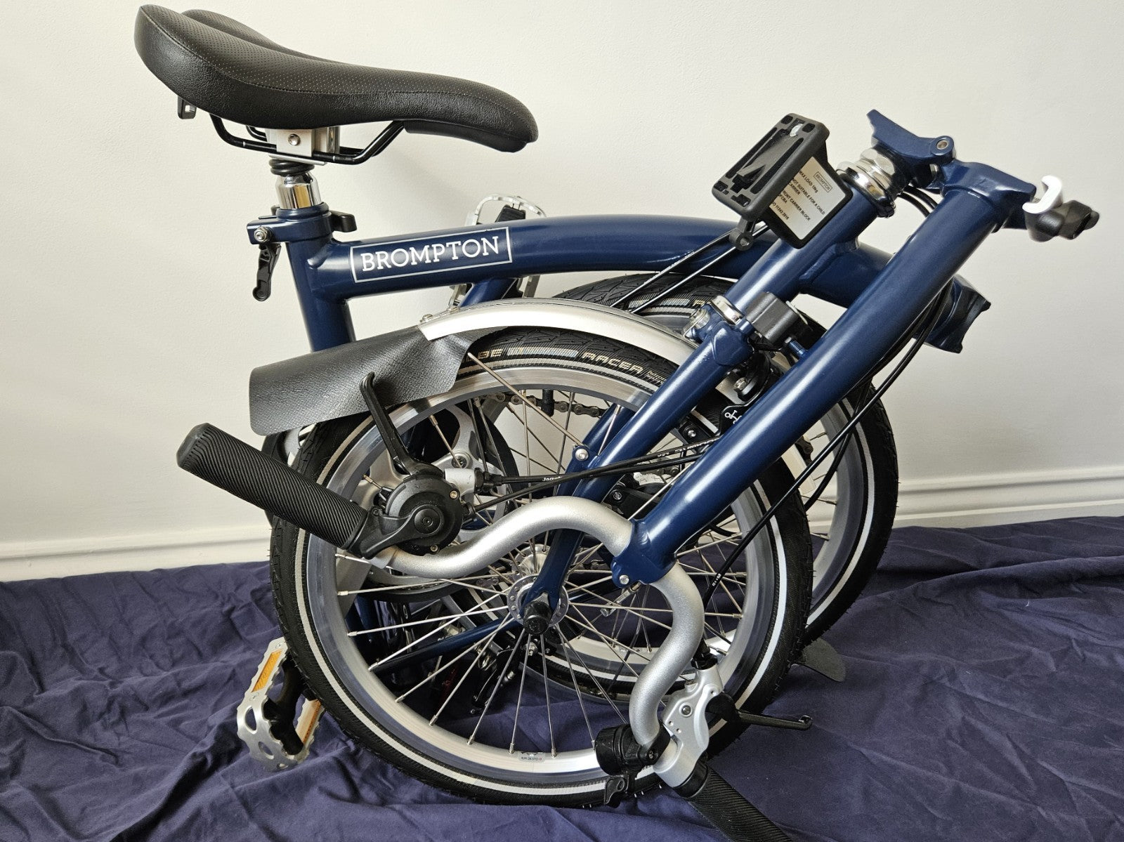 Brompton 3 Speed - C Line - M3L - Blue - excellent condition