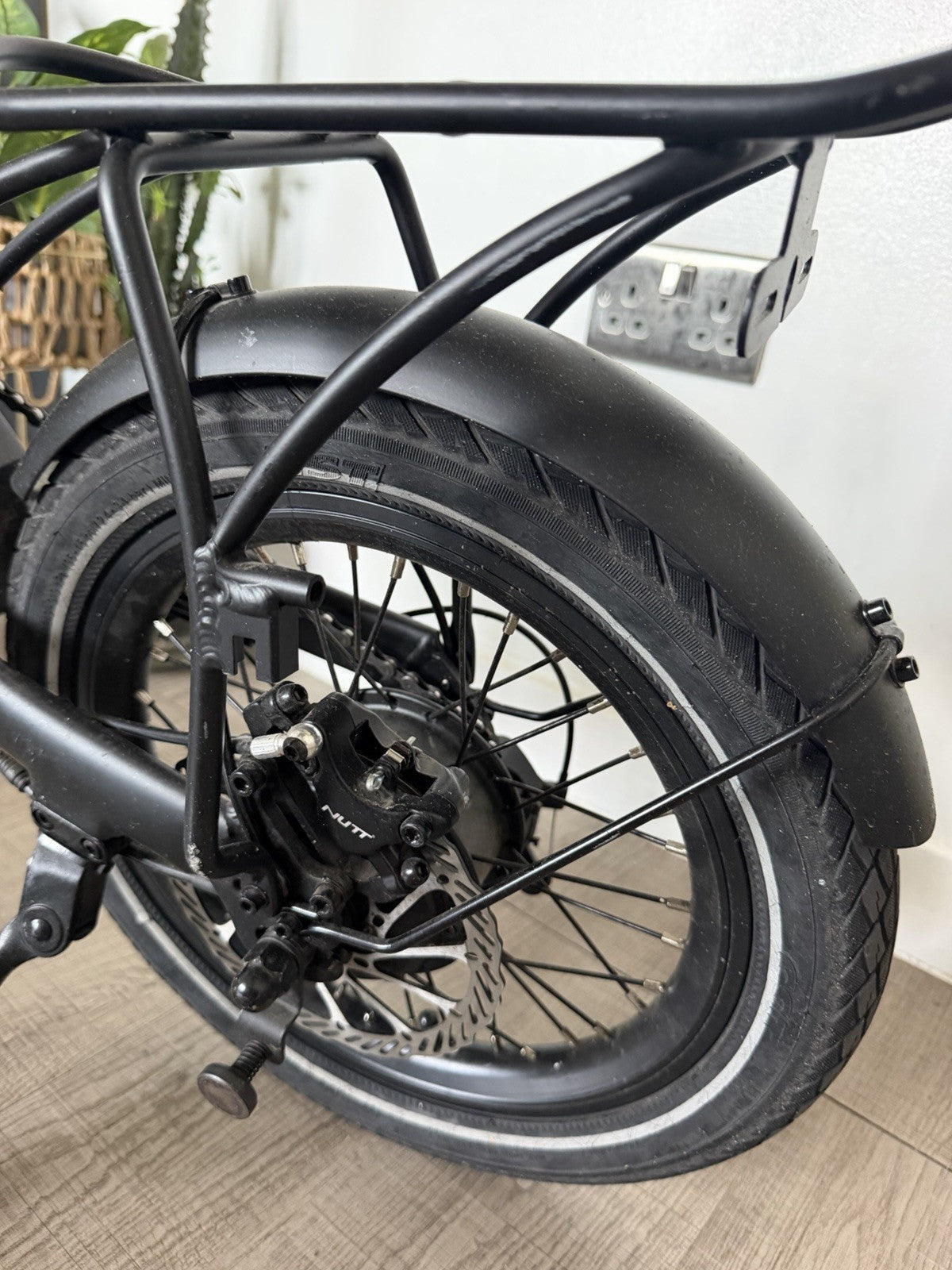 Eovolt 20'' Folding  Bike Black