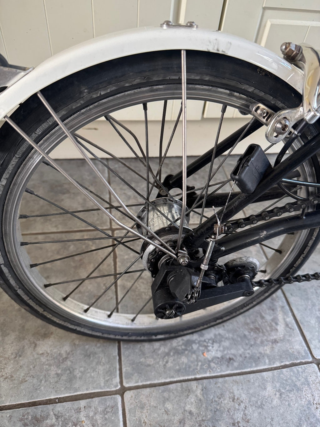 Brompton Folding Bike | 5 speed M5L in Jet Black , Used Bicycle, original box