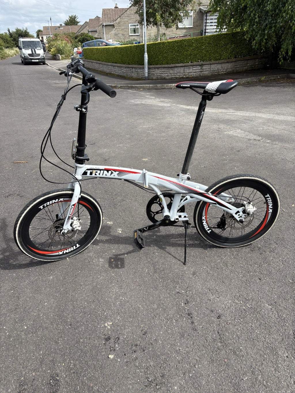 Folding Adults Bike Shimano 7 Speed , 20 Inch Wheels and Disc Brakes