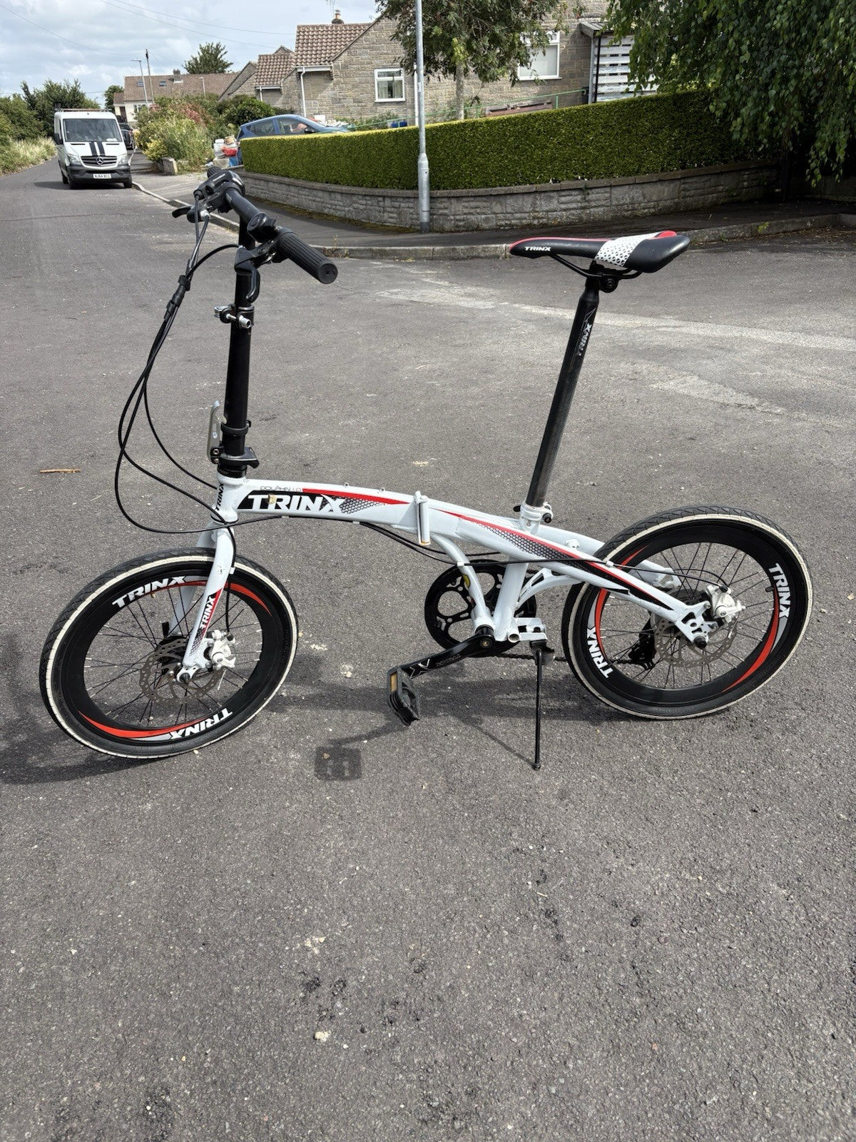 Folding Adults Bike Shimano 7 Speed , 20 Inch Wheels and Disc Brakes