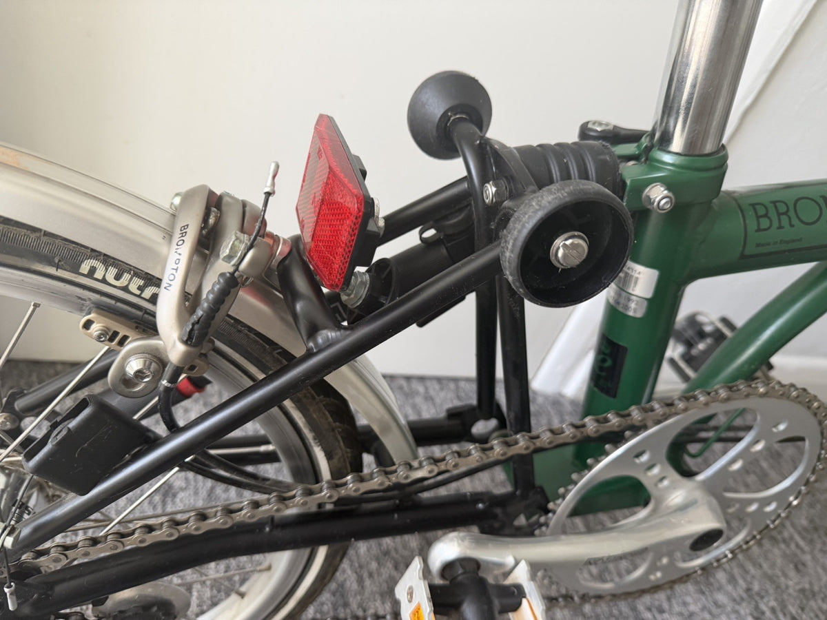 Brompton M3L (3 Speed) folding bicycle - Green/Black (EXCELLENT CONDITION!)