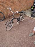 Dawes Kingpin Folding Bike Black Cruiser Handlebars Rear Rack Unisex Adults Used