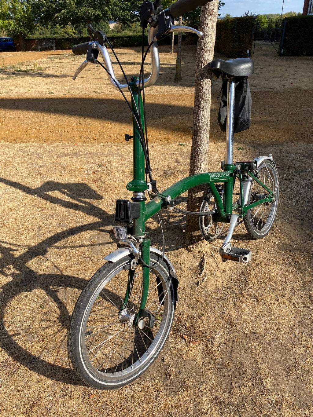 Brompton B75 16" Folding Bike - Green