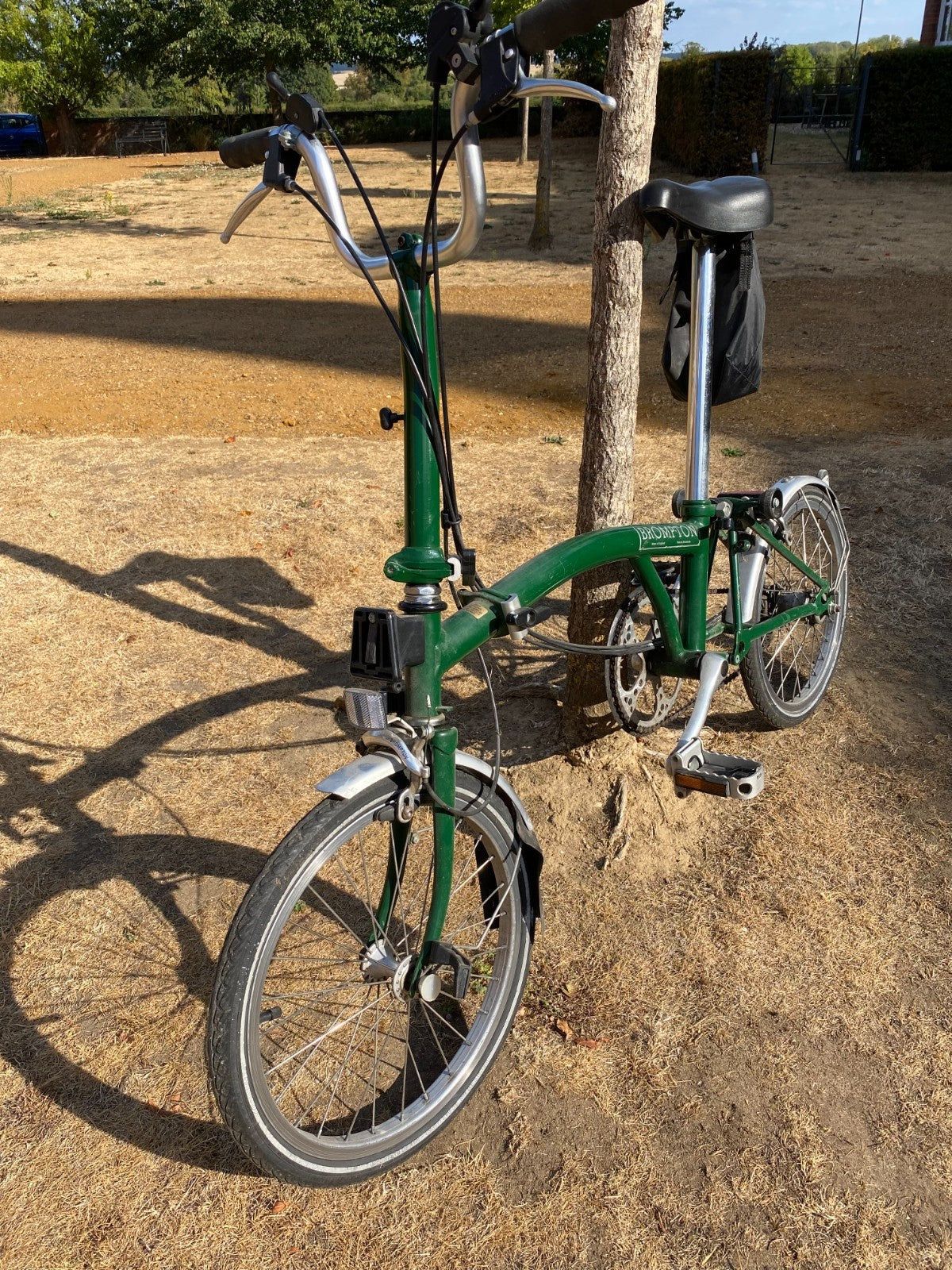 Brompton B75 16" Folding Bike - Green