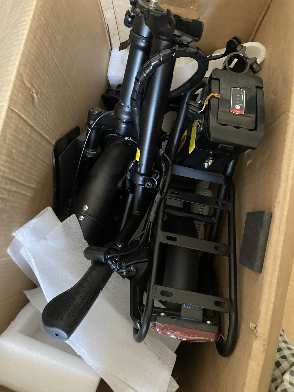 E Bike folding