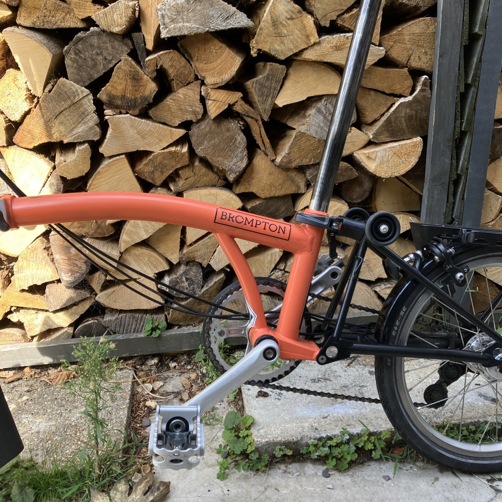 Brompton C Line Explore 2022 6 speed with rear rack