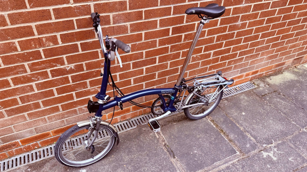 Brompton M6L-X Titanium C Line 6 Speed Very Good Used Condition FREE POSTAGE