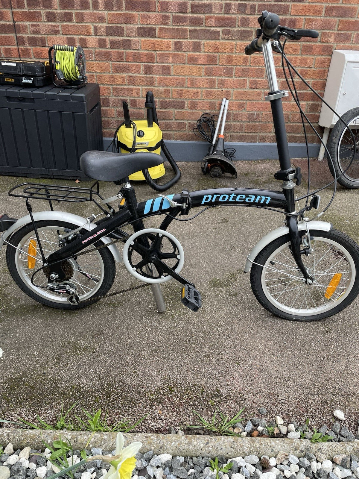Proteam Folding Bike 6-Speed Shimano Gears, 16"